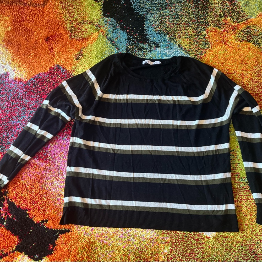 Zara Classic Black Knitwear